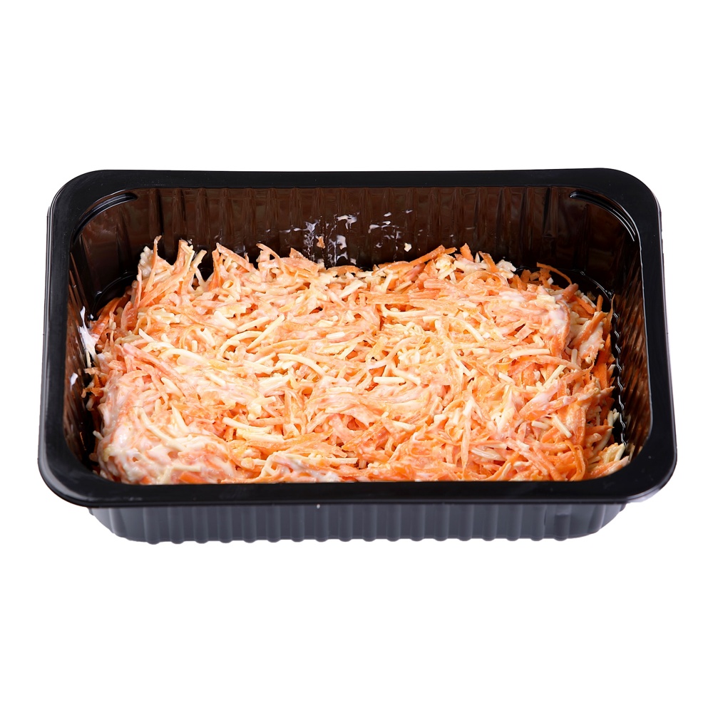 Салат из моркови с сыром и чесноком 100г Командор