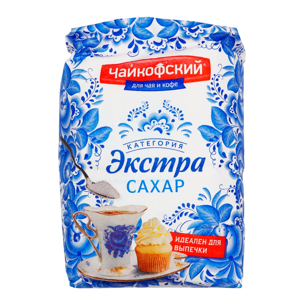 Сахар-песок Чайкофский Экстра ГОСТ 900г