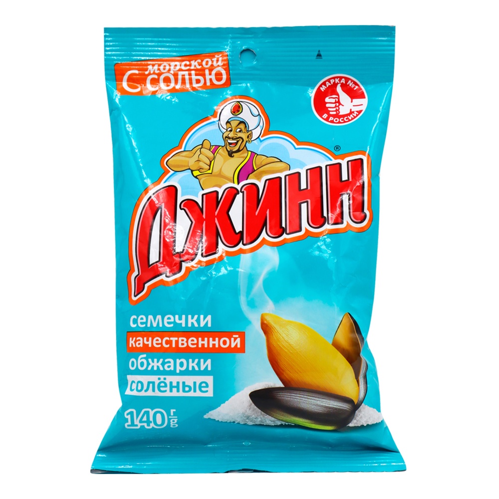 Семечки Джинн жареные с морской солью 140г