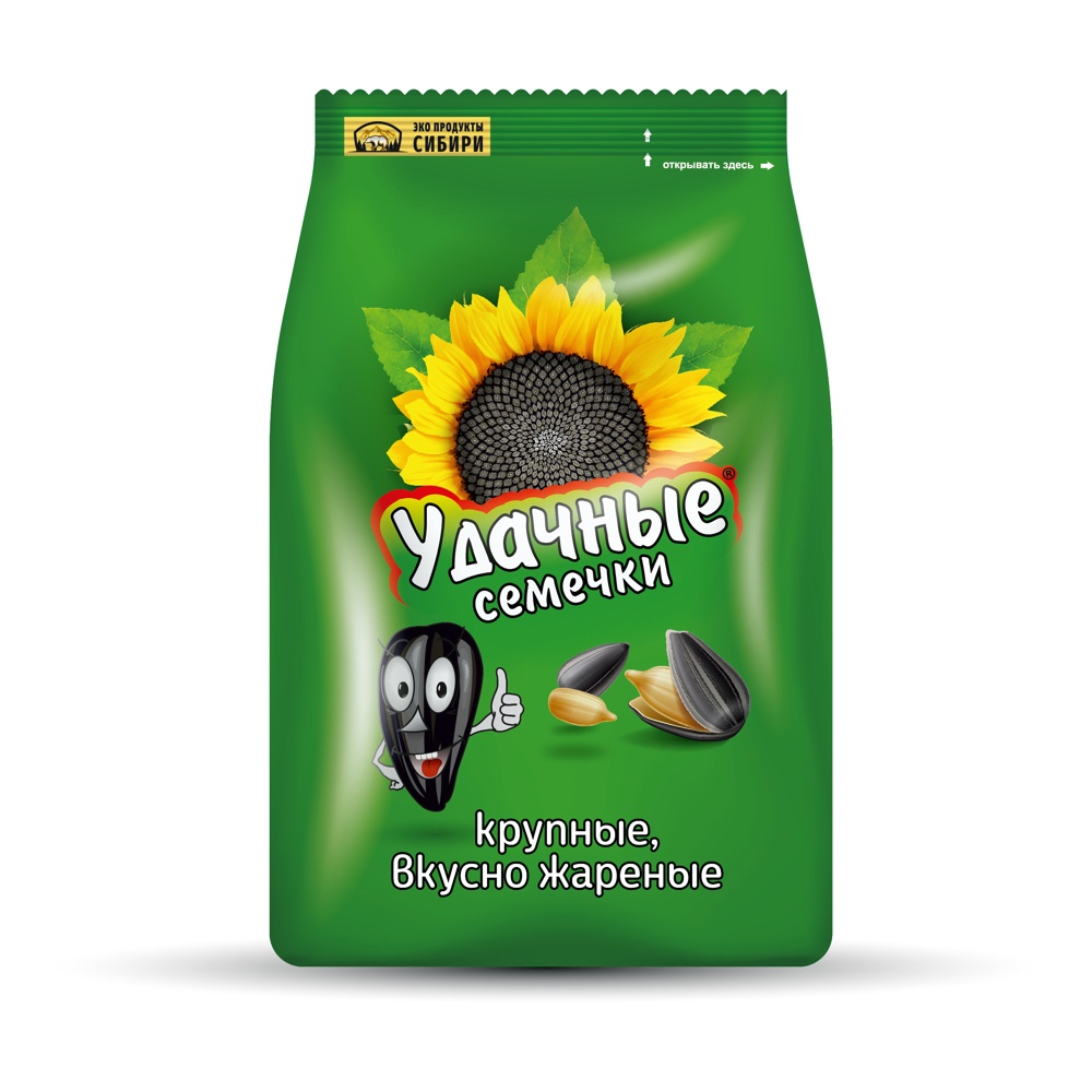 Семечки Удачные жареные 140г