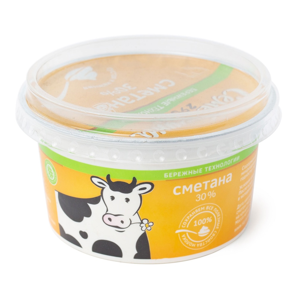 Сметана Семенишна 30% 180г