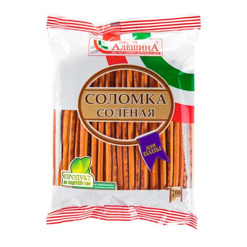 Соломка Завод Алешина Соленая для папы 200г