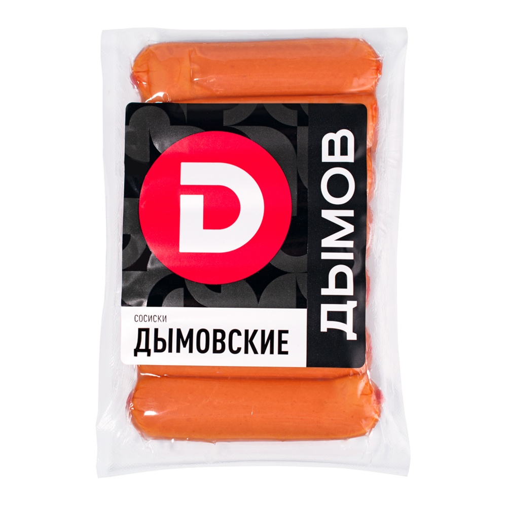 Сосиски Дымов Дымовские в вискофане 300г в/у