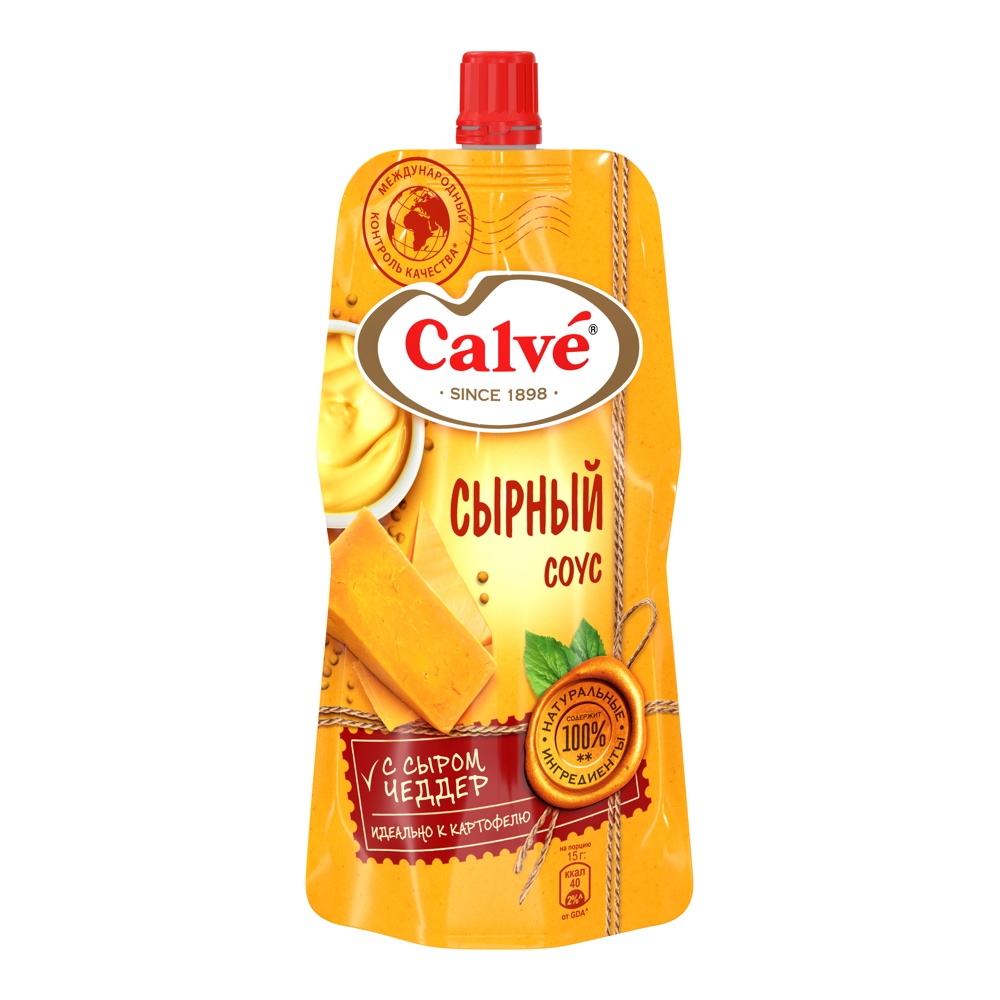Соус Кальве Сырный 230г