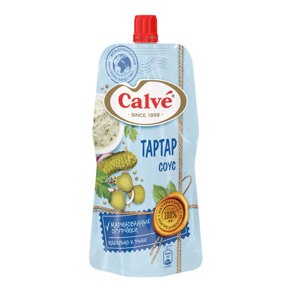 Соус Кальве Тартар для рыбы 230г
