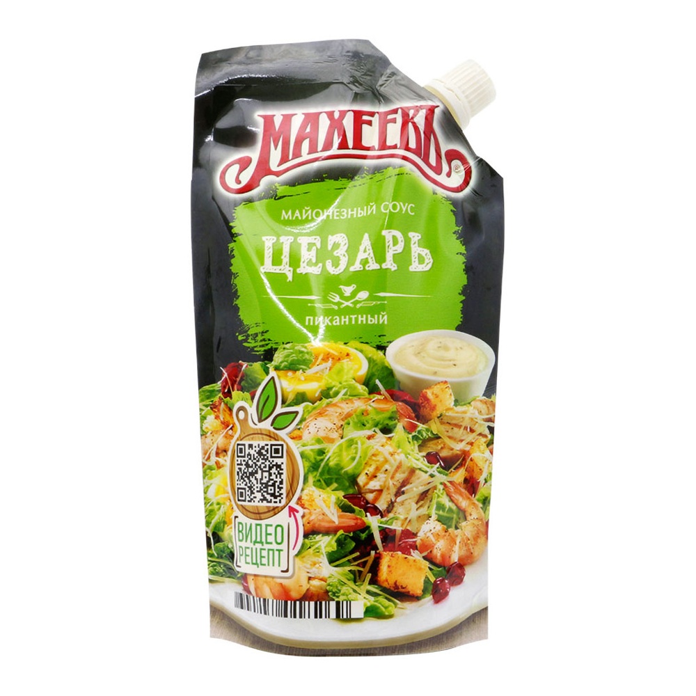 Соус майонезный Махеевъ Цезарь 200г с дозатором