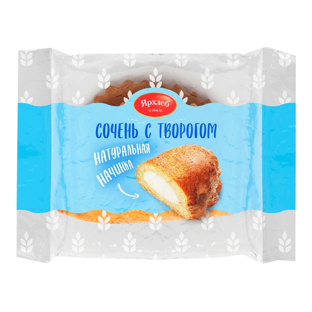 Сочень с начинкой Творожный 100г Ярхлеб