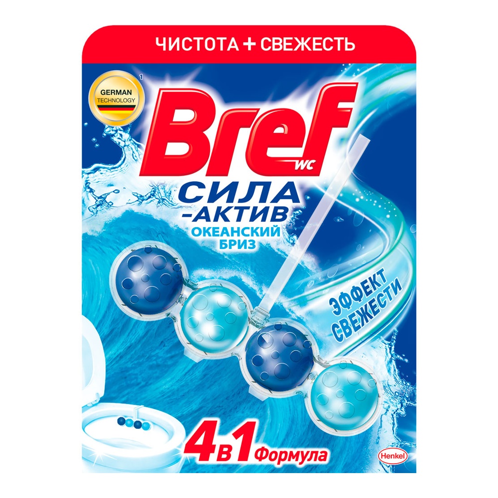 Чистящее средство Бреф Сила-Актив Океанский бриз 50г