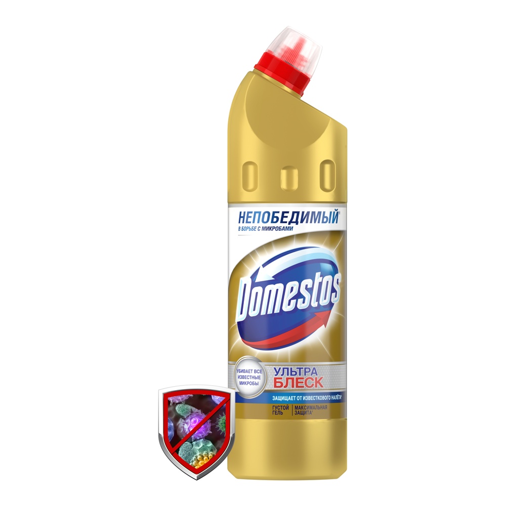 Средство Доместос чистящее для унитаза Ультра Блеск 750мл