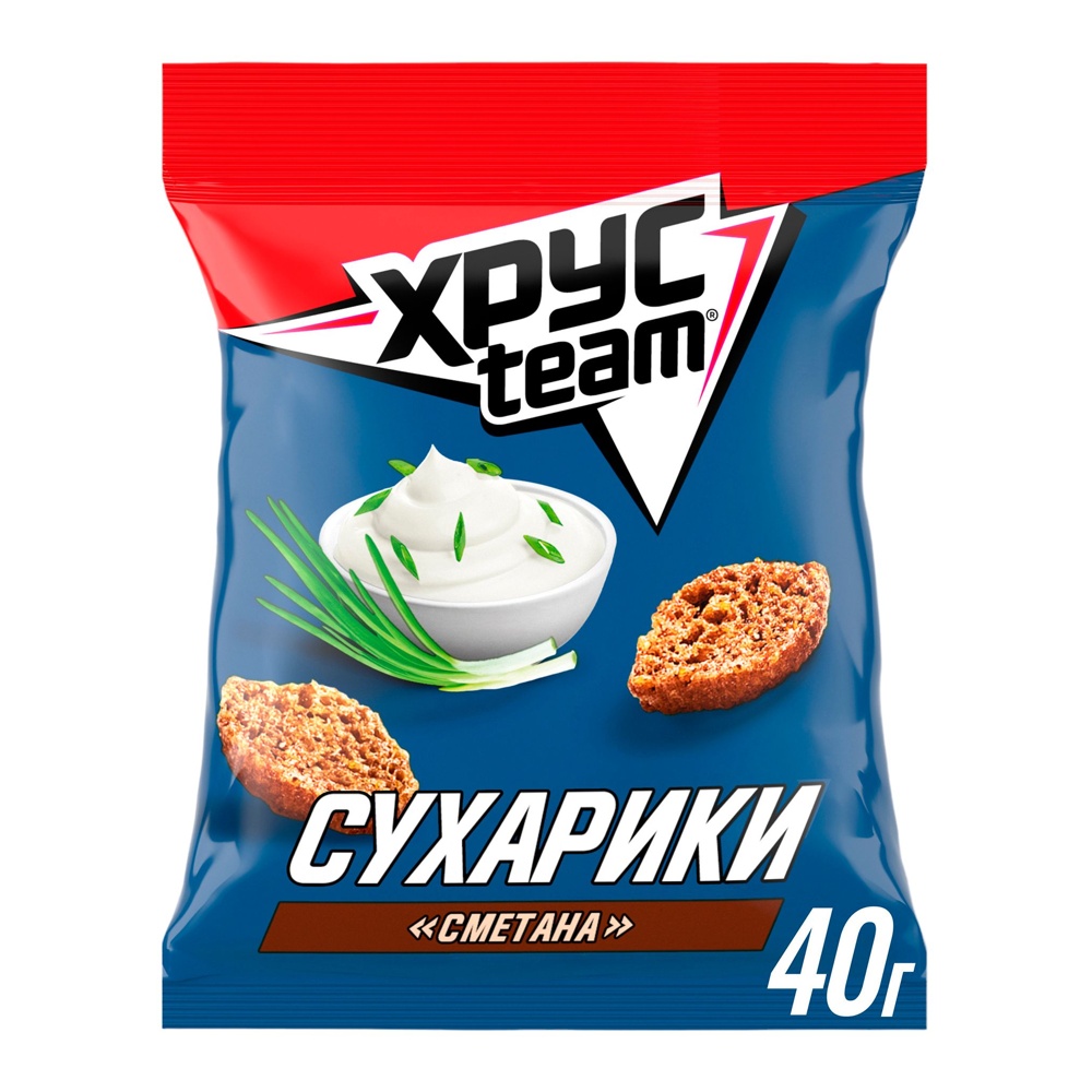 Сухарики Хрустим 40г Сметана