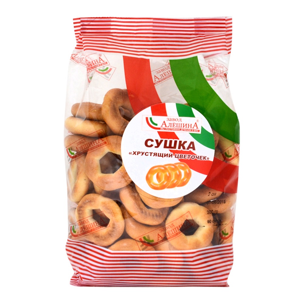 Сушка Завод Алешина Хрустящий цветочек 300г