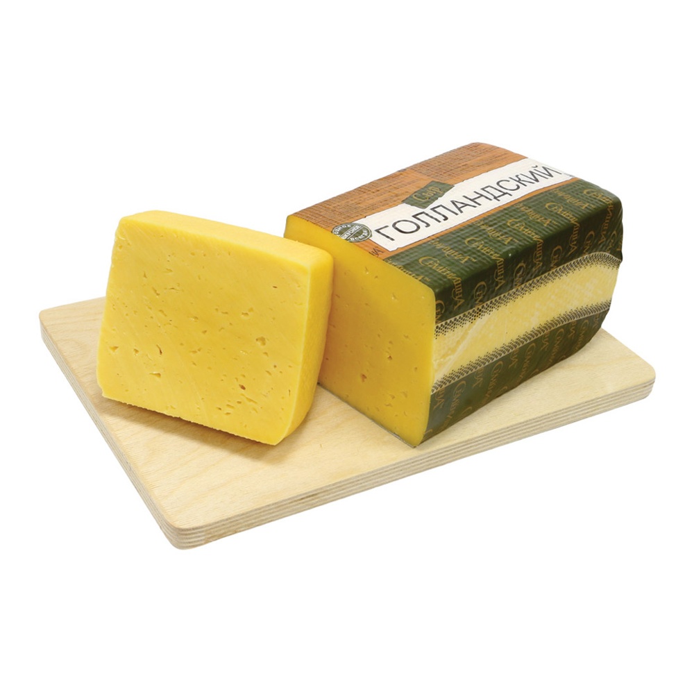 Сыр Голландский 45% вес Семенишна