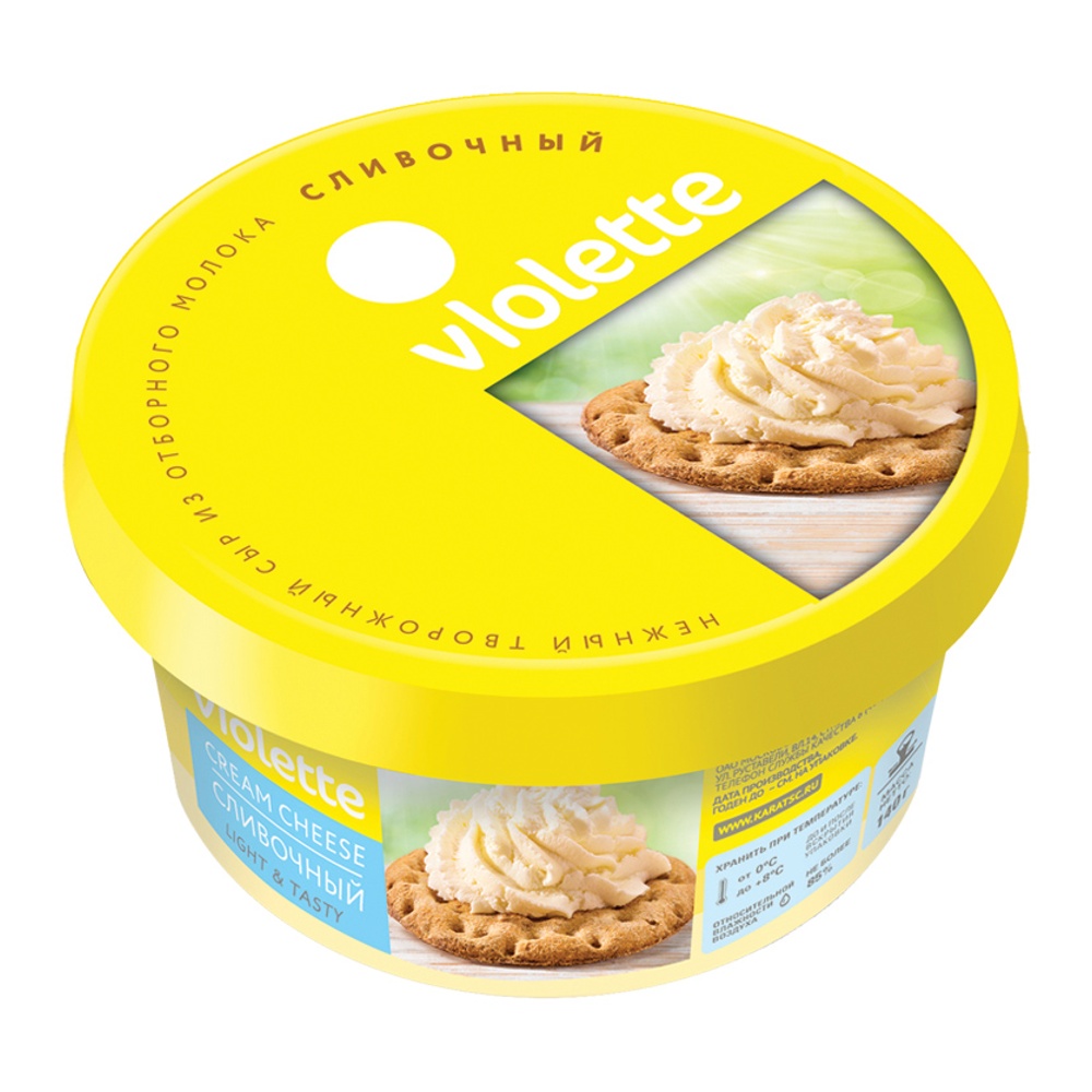 Сыр Карат Виолетта творожный сливочный 70% 140г
