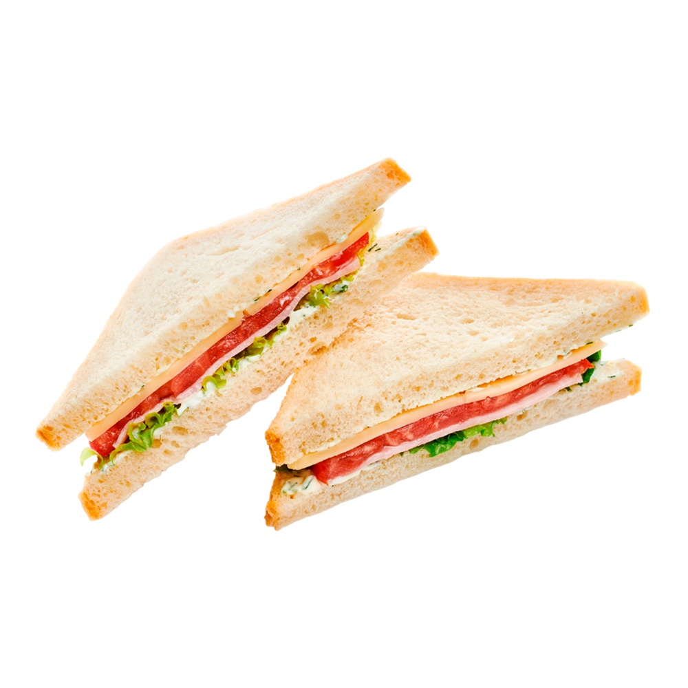 Сэндвич с ветчиной, сыром и помидорами 150г Командор