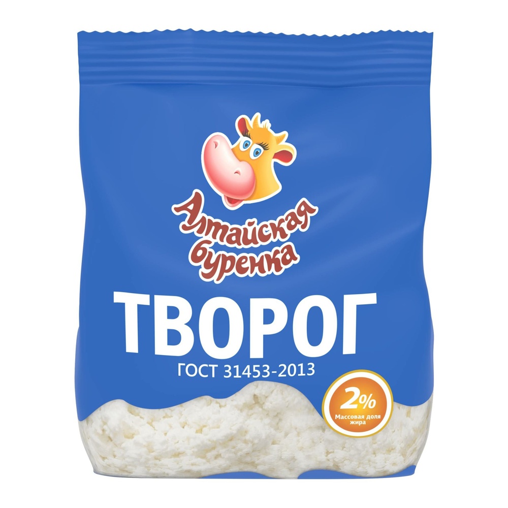 Творог Алтайская Буренка 2% 450г