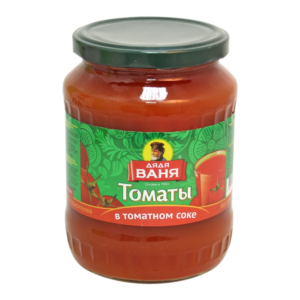 Томаты Дядя Ваня неочищенные в т/с 680г