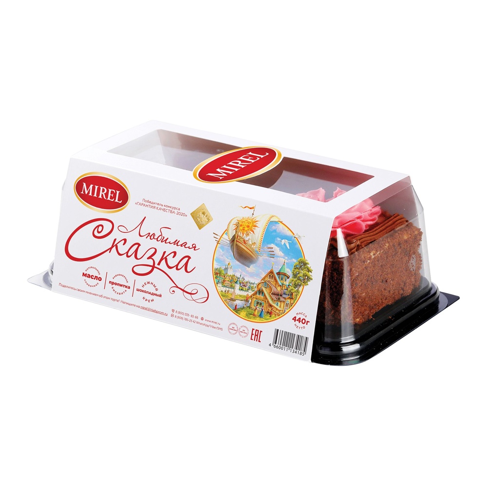 Торт Мирель Сказка 440г