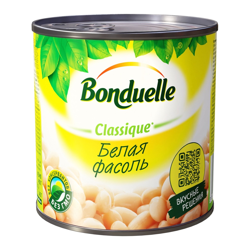 Фасоль Бондюэль белая 400г  ключ
