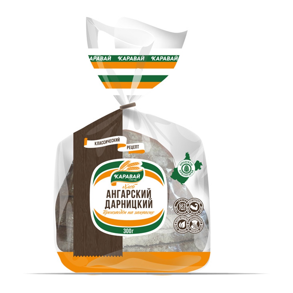 Хлеб Дарницкий 300г Каравай