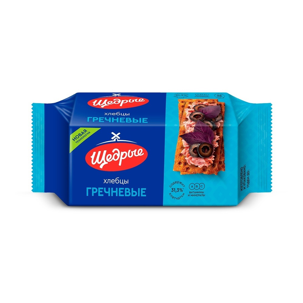 Хлебцы Щедрые гречневые 100г