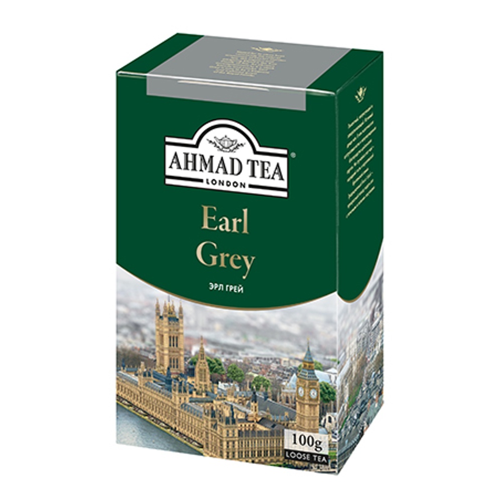 Чай Ахмад Ти Эрл Грей черный 100г