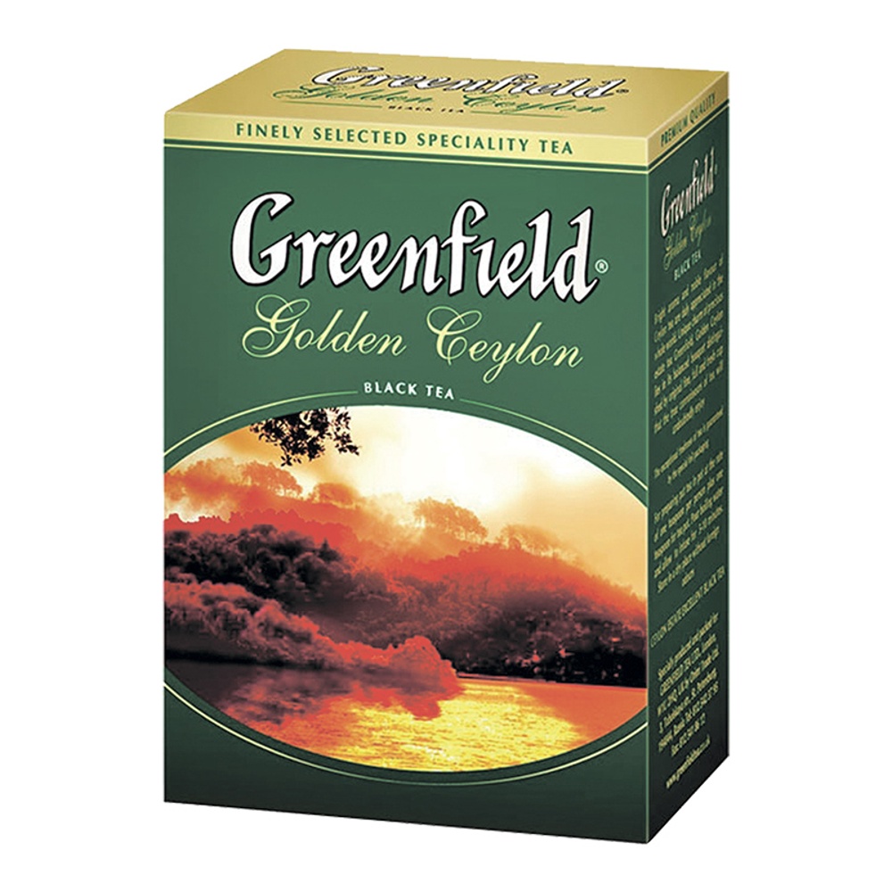 Чай Гринфилд Голден Цейлон черный 100г
