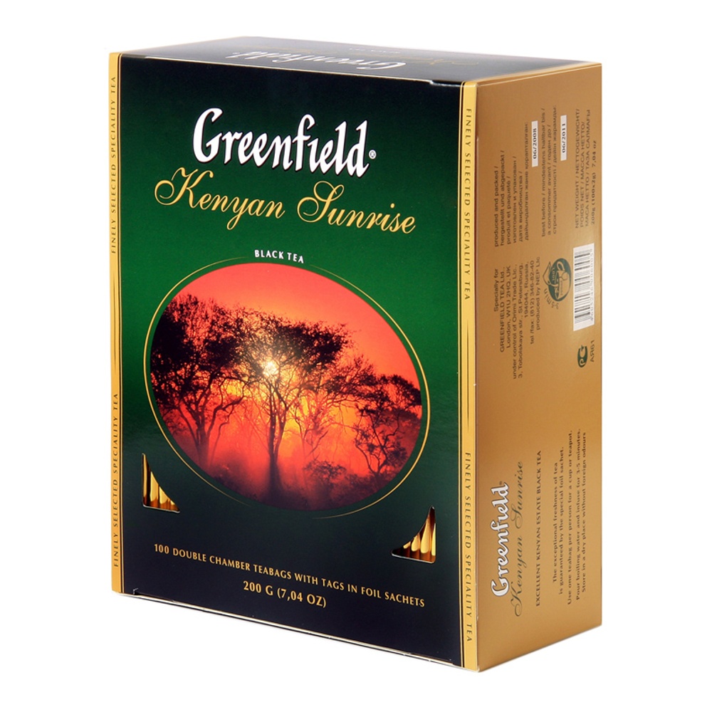 Чай Гринфилд Кениан Санрайз черный 100п*2г