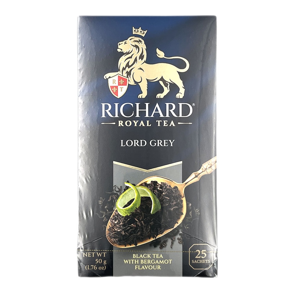 Чай Ричард Лорд Грей черный 25п*2г