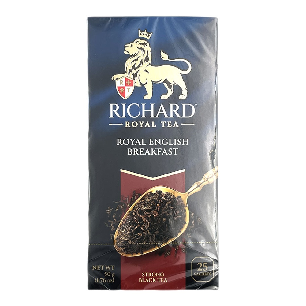 Чай Ричард Роял Английский завтрак черный 25п*2г (сашет)