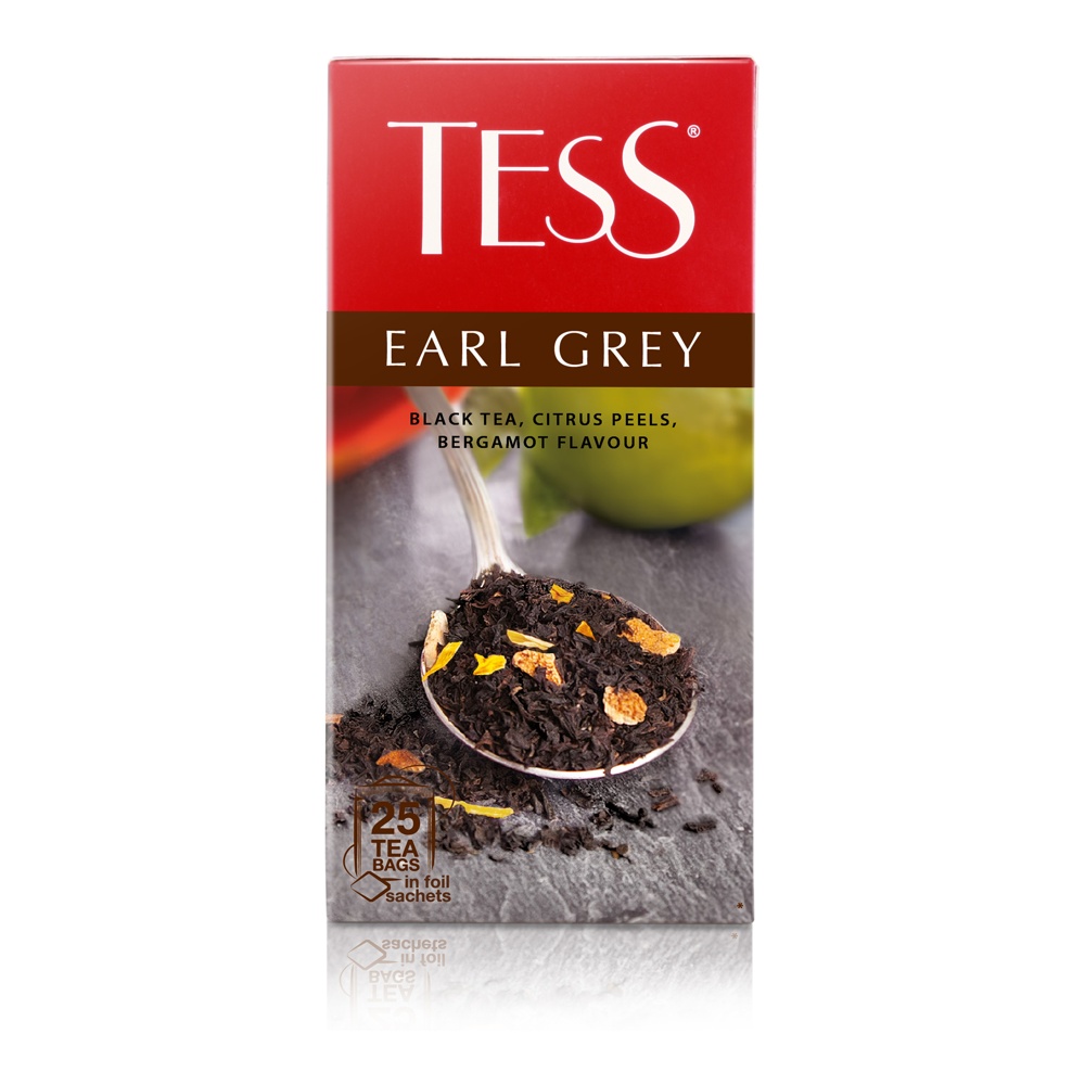 Чай Тесс Эрл Грей черный 25п*1,6г