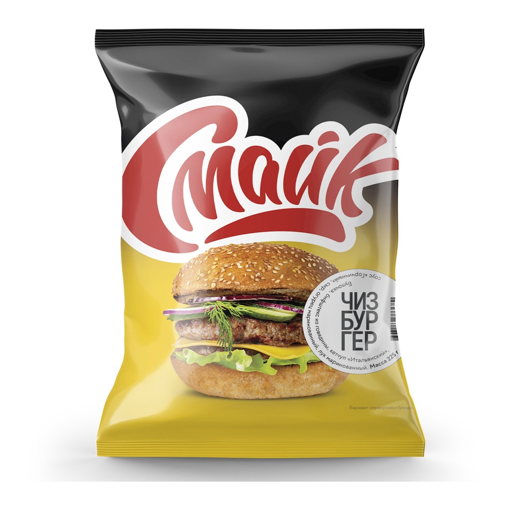 Чизбургер 223г Смайк