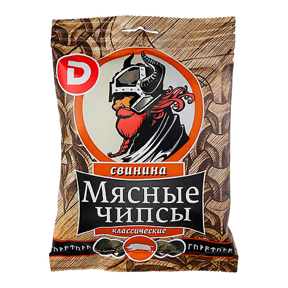 Чипсы мясные Дымов классические из свинины с/в 25г