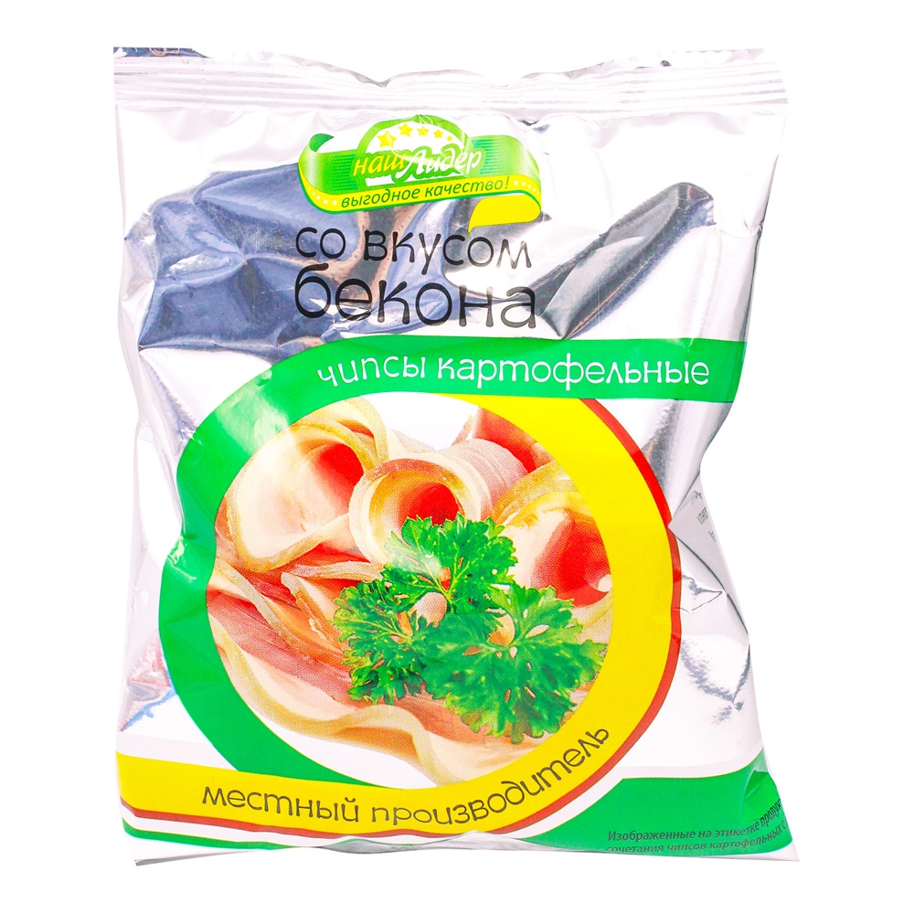 Чипсы Наш Лидер 30г Бекон