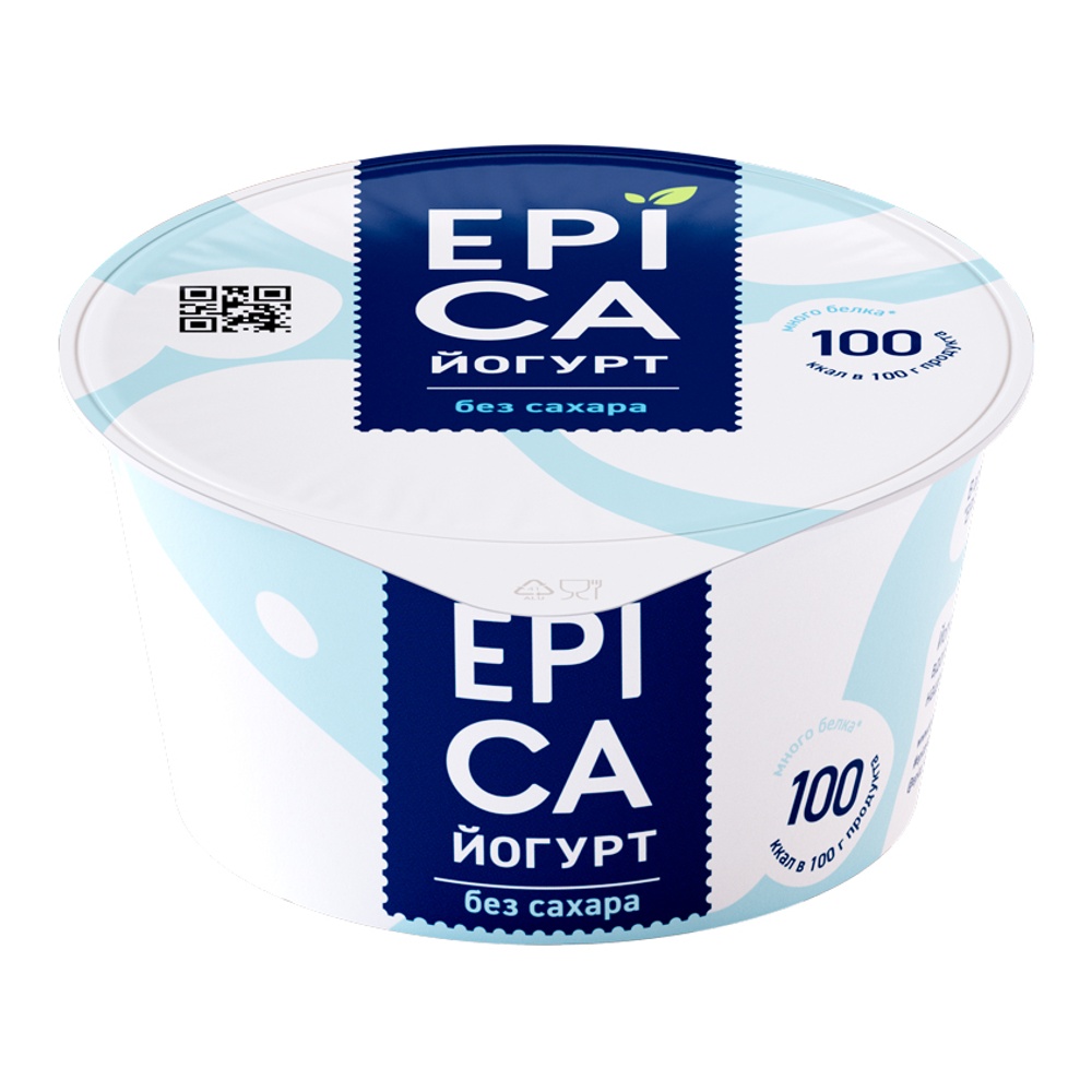Йогурт Эпика 6% 130г натуральный