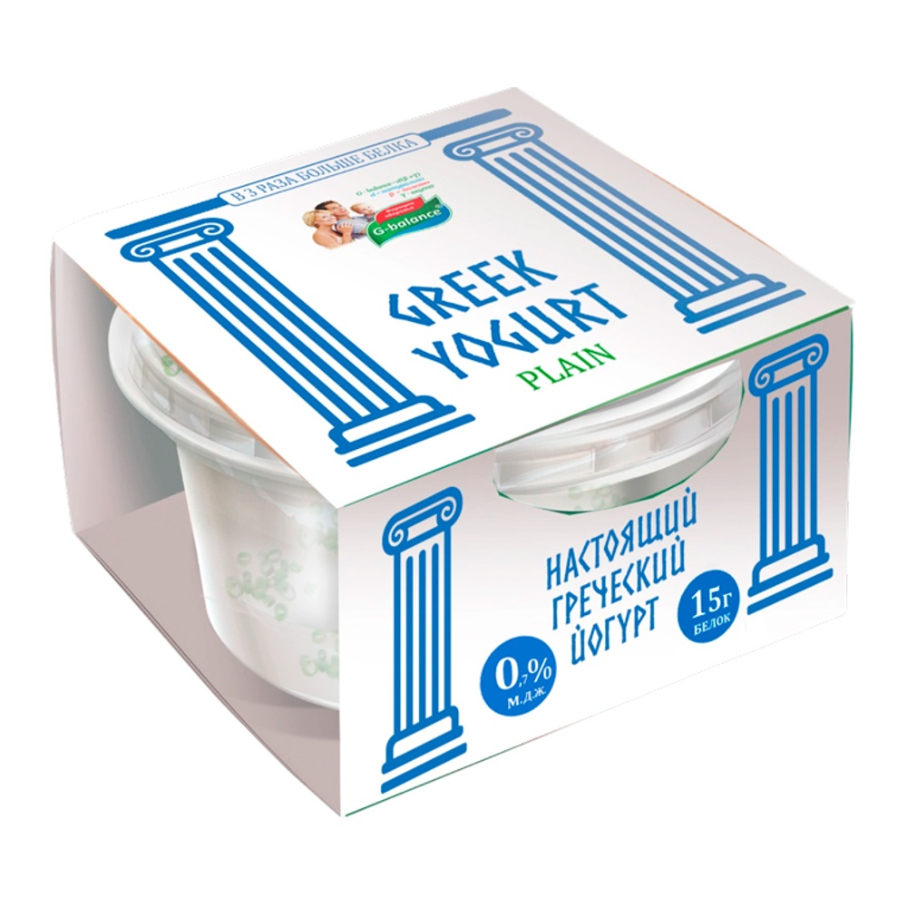 Йогурт Джи-Баланс Греческий 0,7% 170г пл/ст