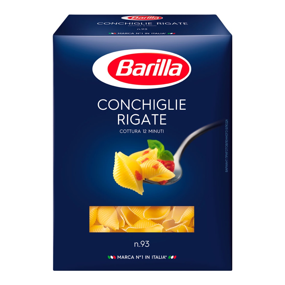 Мак изд Барилла Конкилье Ригате 450г