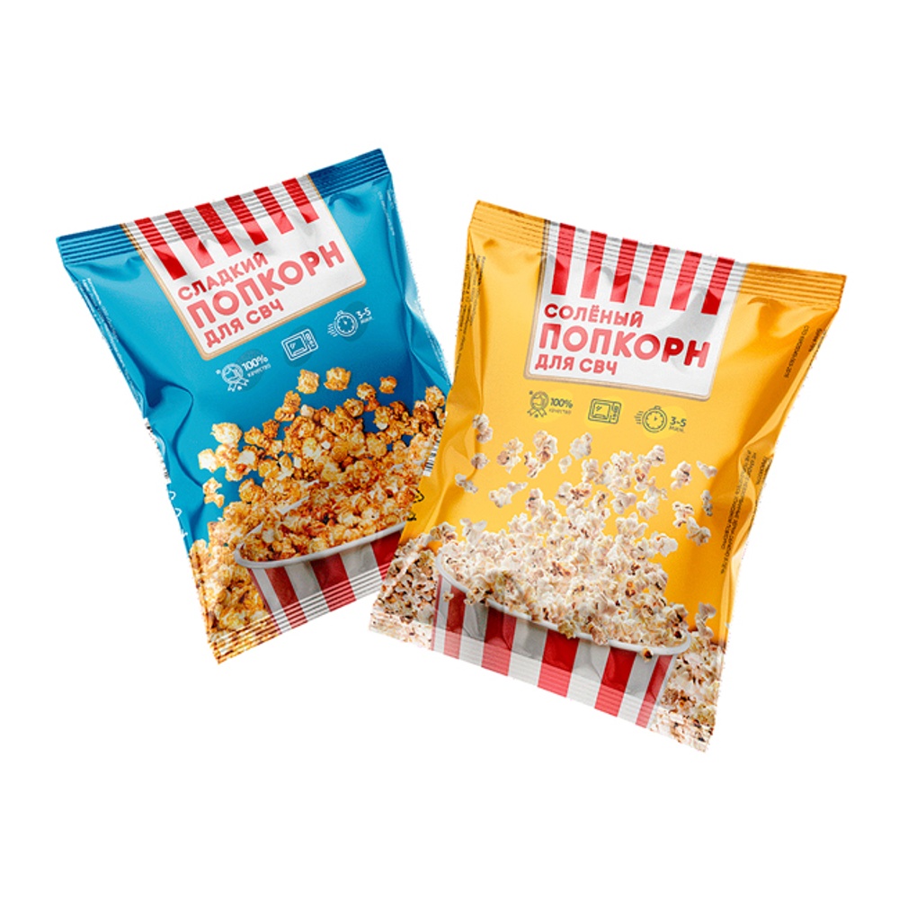 Попкорн Командор для СВЧ со вкусом карамели 90г