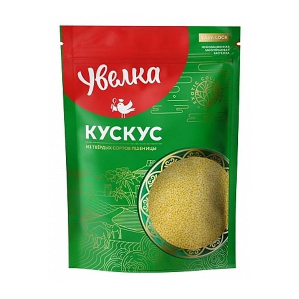 Крупа Увелка Кускус 400г; 12