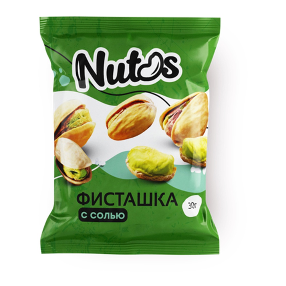 Фисташки Натос жареные соленые 30г