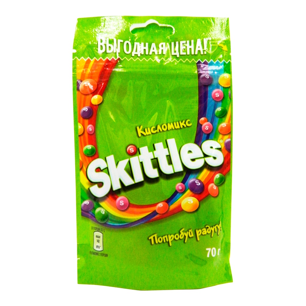 Драже Скитлс Кисломикс 70г; 26