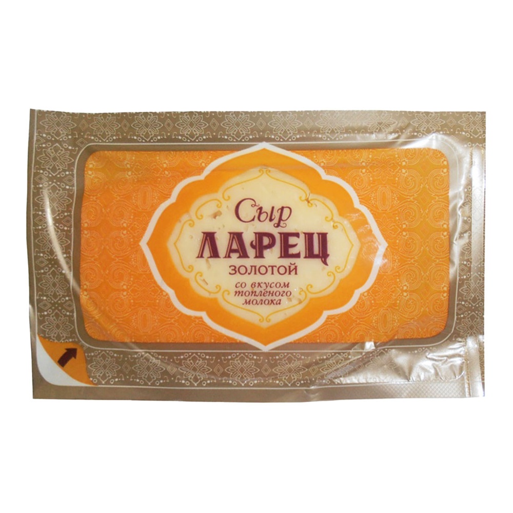 Сыр Золотой Ларец со вкусом топленого молока 45-50% 245г; 6