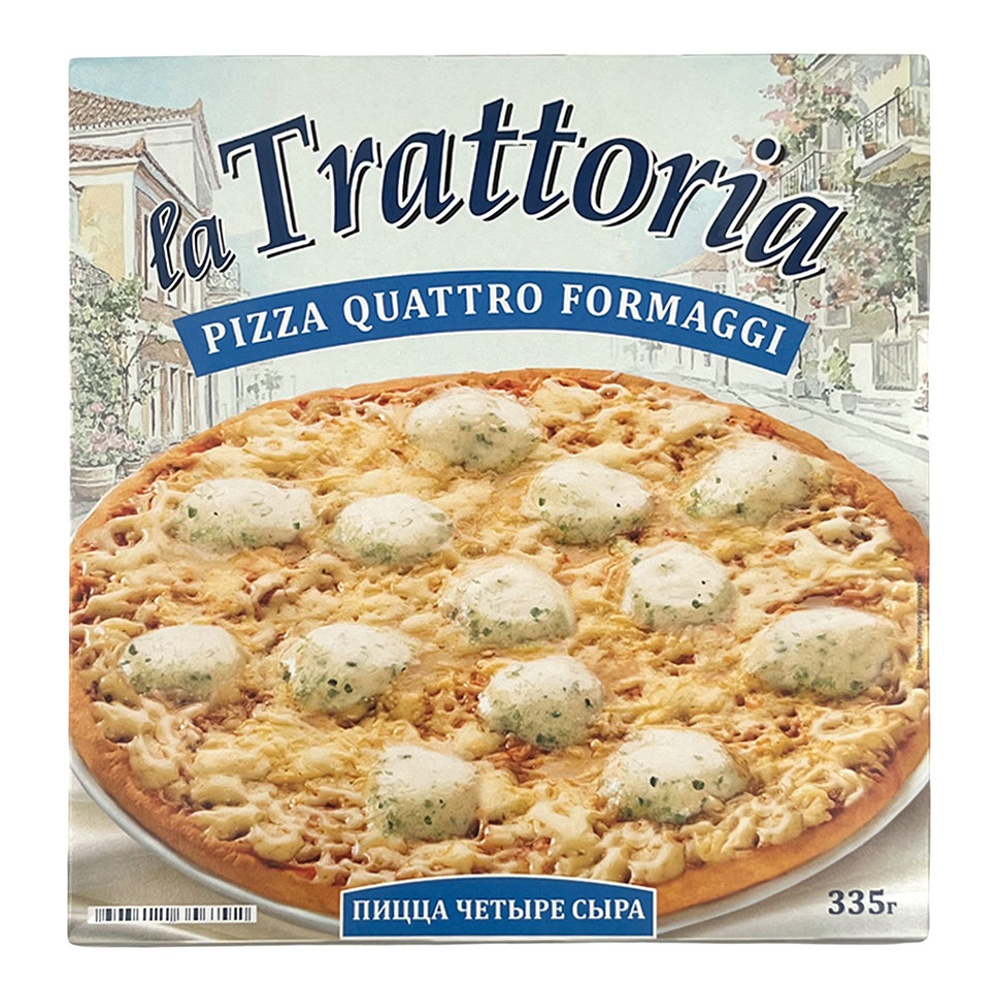 Пицца Ла Траттория 4 Сыра с/м 335г