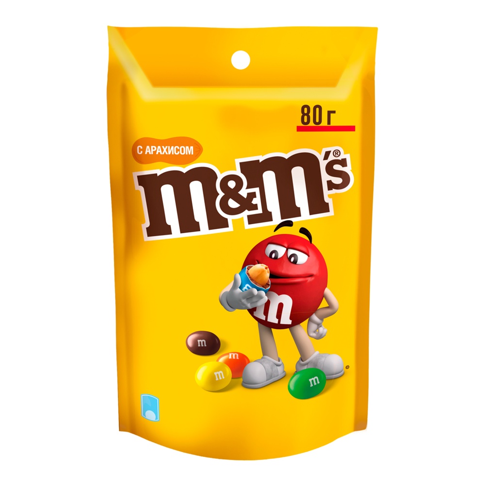 Драже М&M`s с арахисом 80г