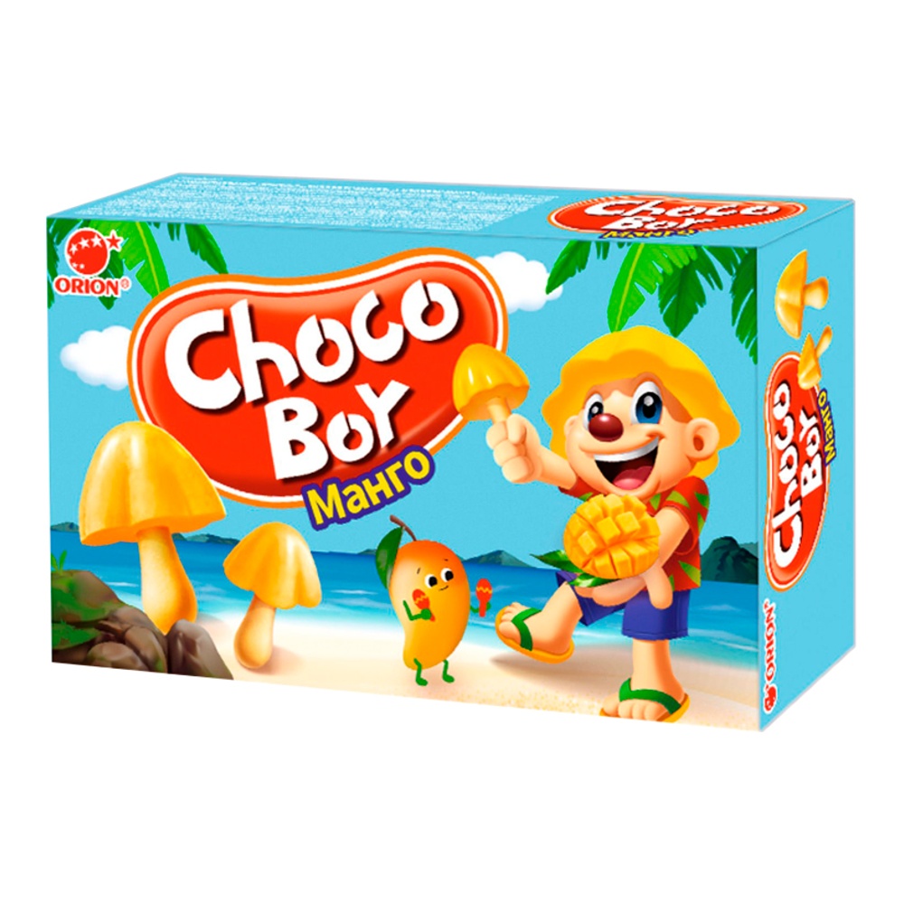 Печенье Орион Чоко-Бой Манго 45г; 30
