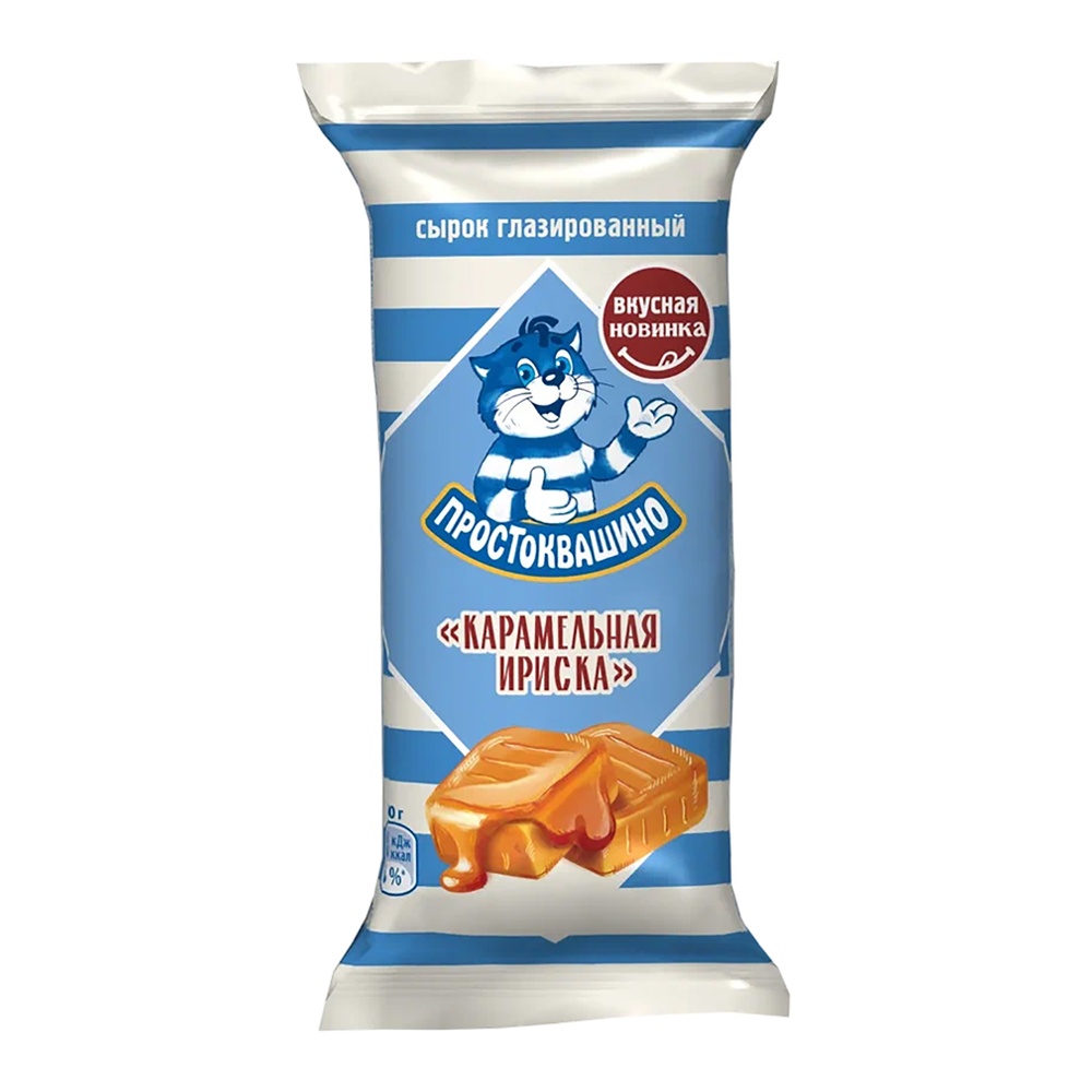 Сырок глазир Простоквашино 23% 40г карамельная ириска
