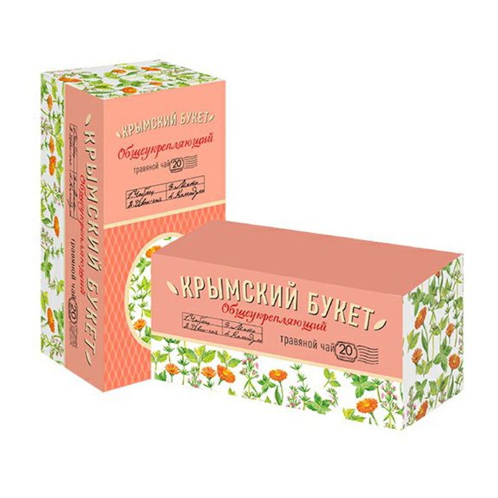 Травяная смесь Крымский букет Общеукрепляющий 20*1,5г; 17
