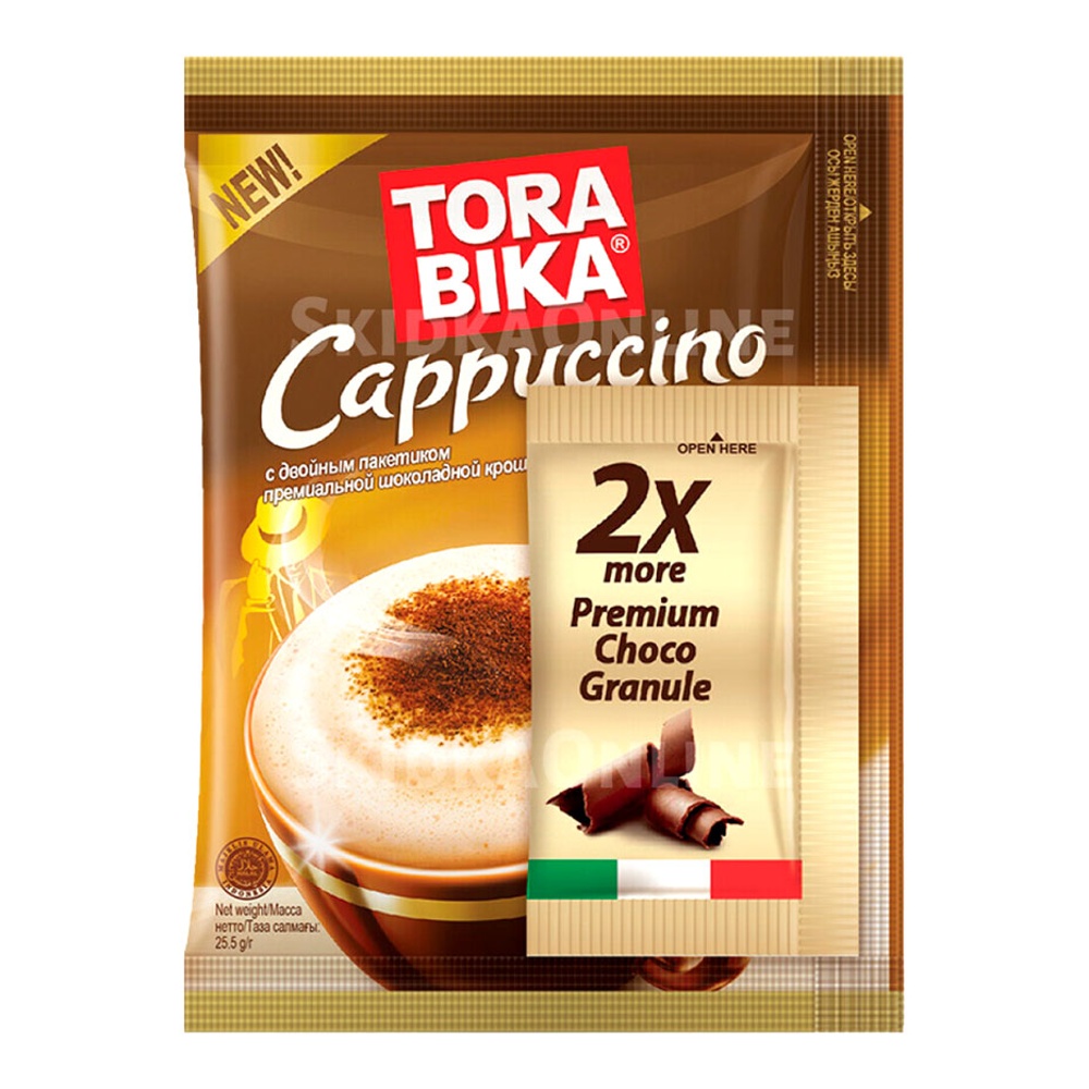 Напиток кофейный Торабика Капучино с шоколадной крошкой 25г