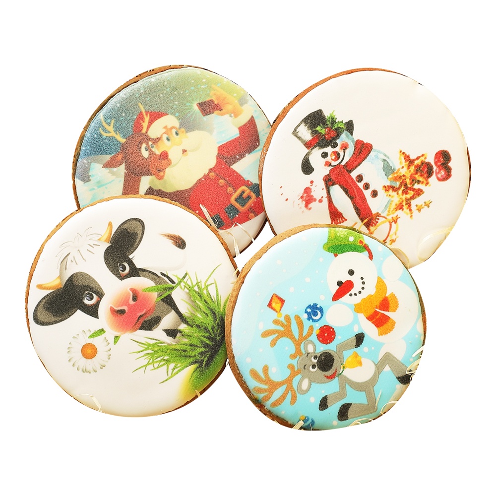 Пряник имбирный Праздничный 110г Командор