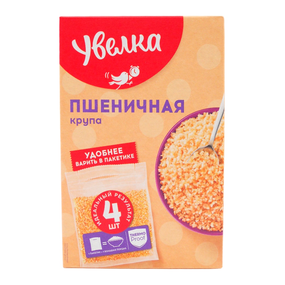Крупа Увелка Пшеничная 80г*4