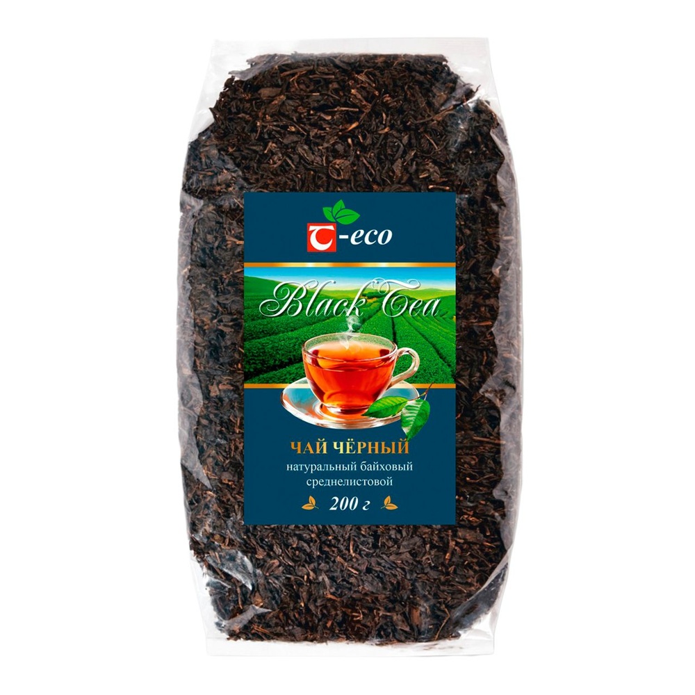 Чай Танай-Эко черный среднелистовой 200г м/у; 40